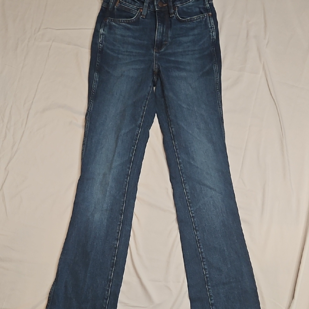 Classic Blue Women's Flare Jeans